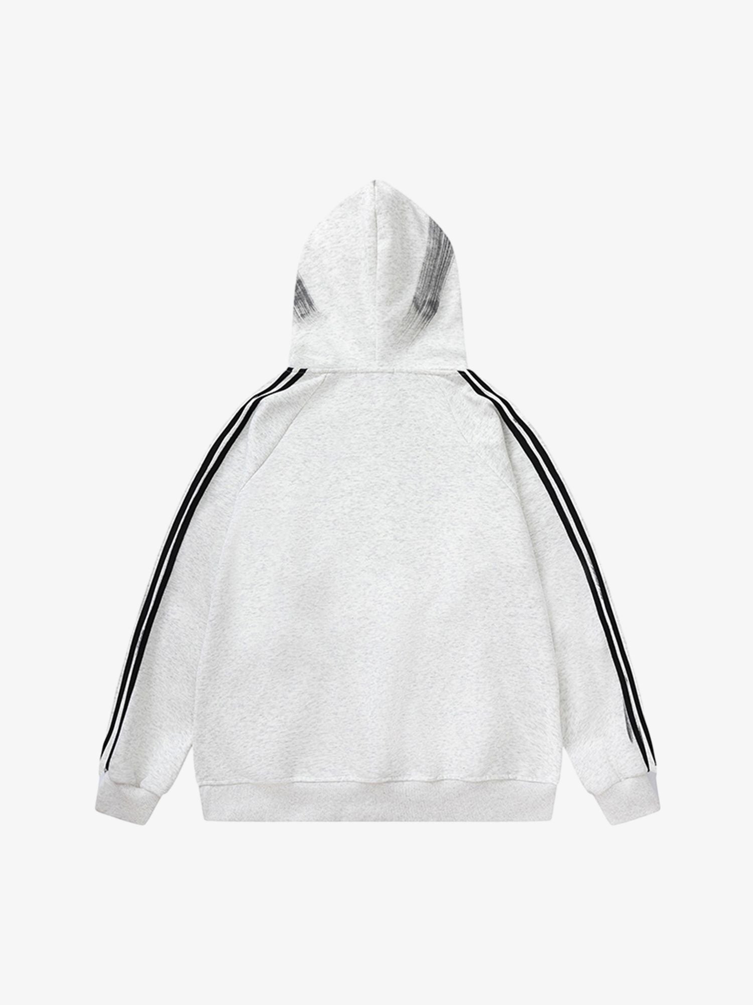Thesupermade Dirty Brush Painted Graffiti Hoodie 