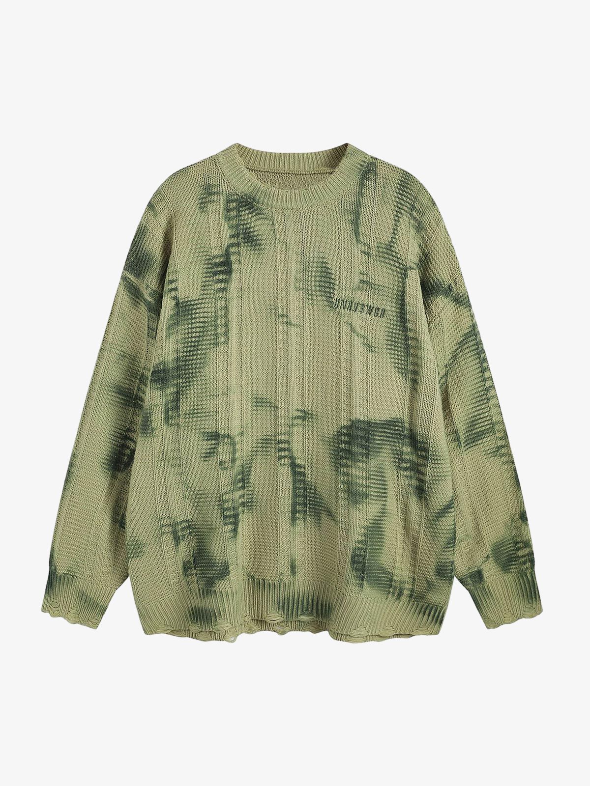 Thesupermade Tie-Dye Wasteland Style Sweater - 2187 