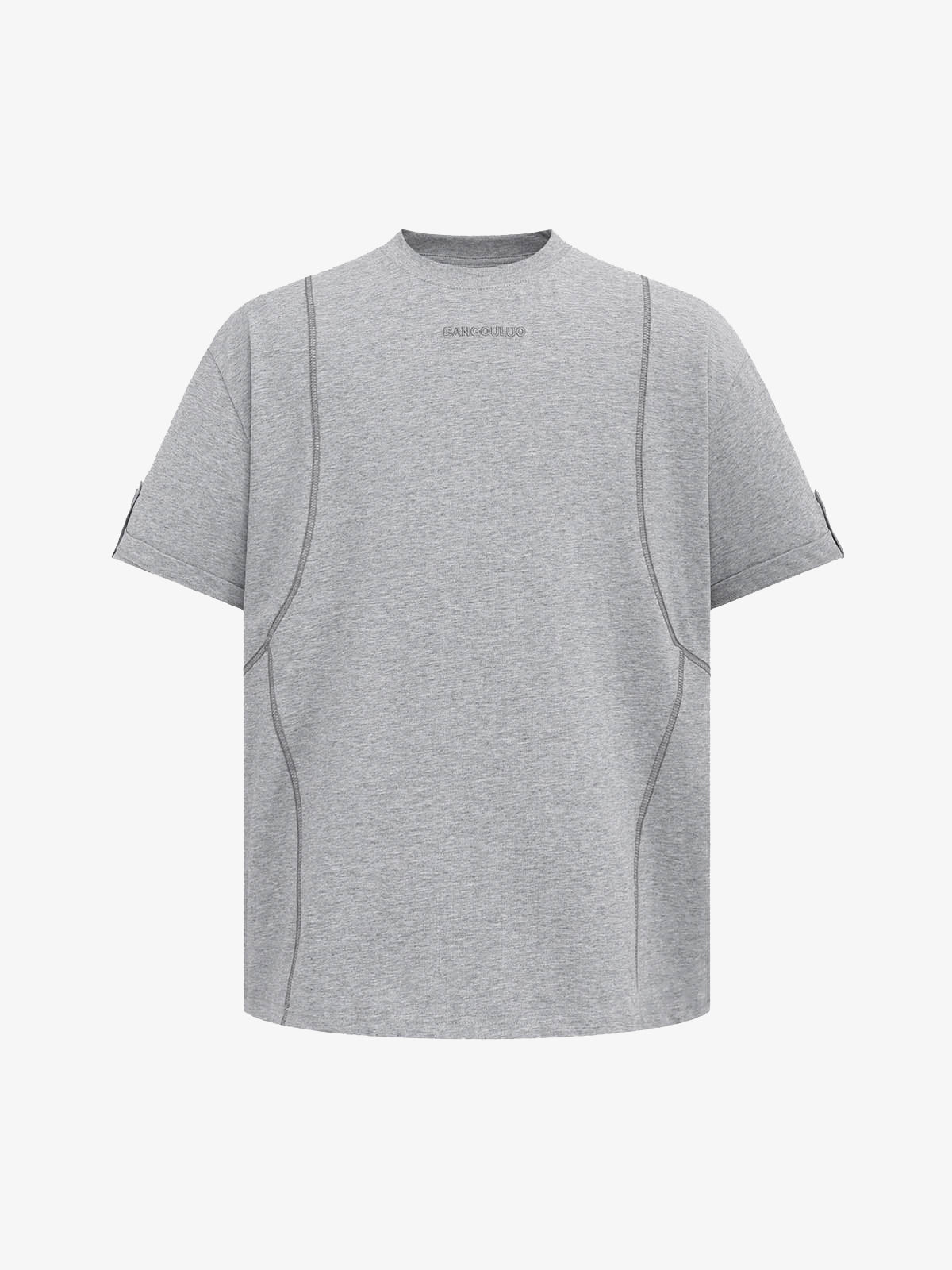 Retro Quilted Design T-shirt 