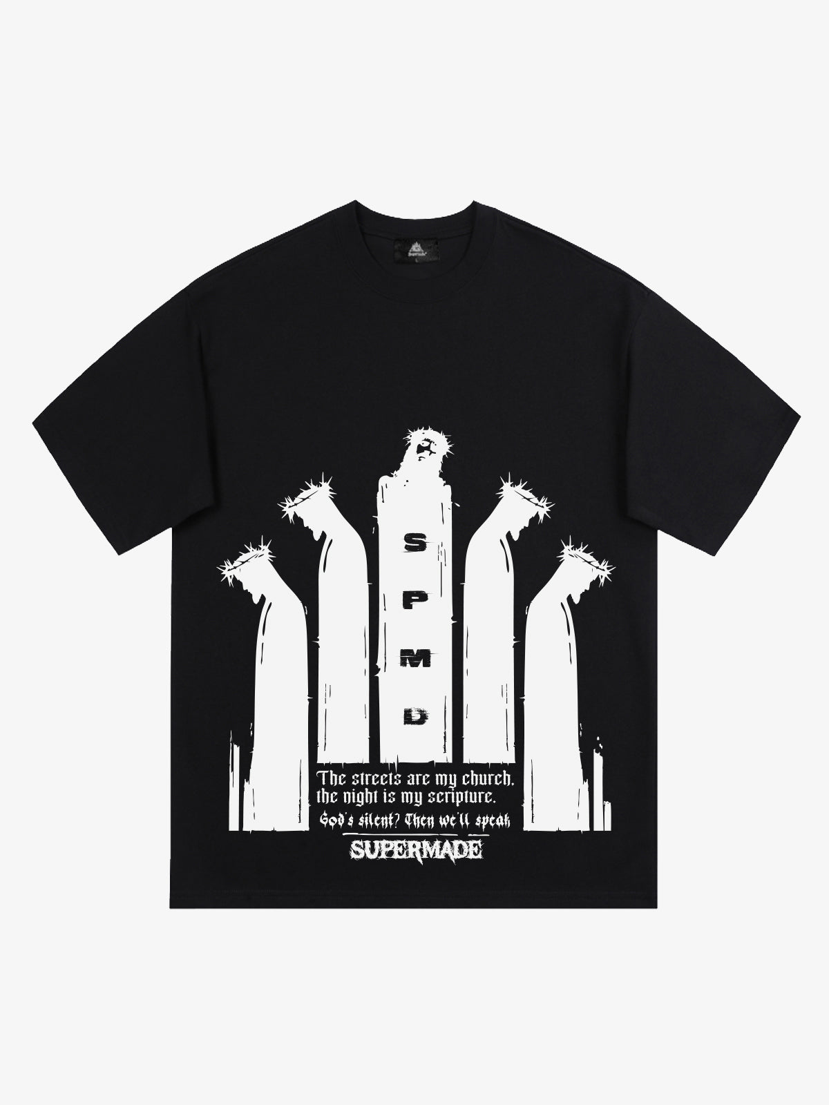 Original Saint Slogan Graphic T-Shirt 