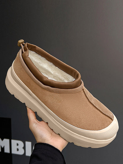 Thesupermade Thick-soled Fleece Fur Snow Boots 