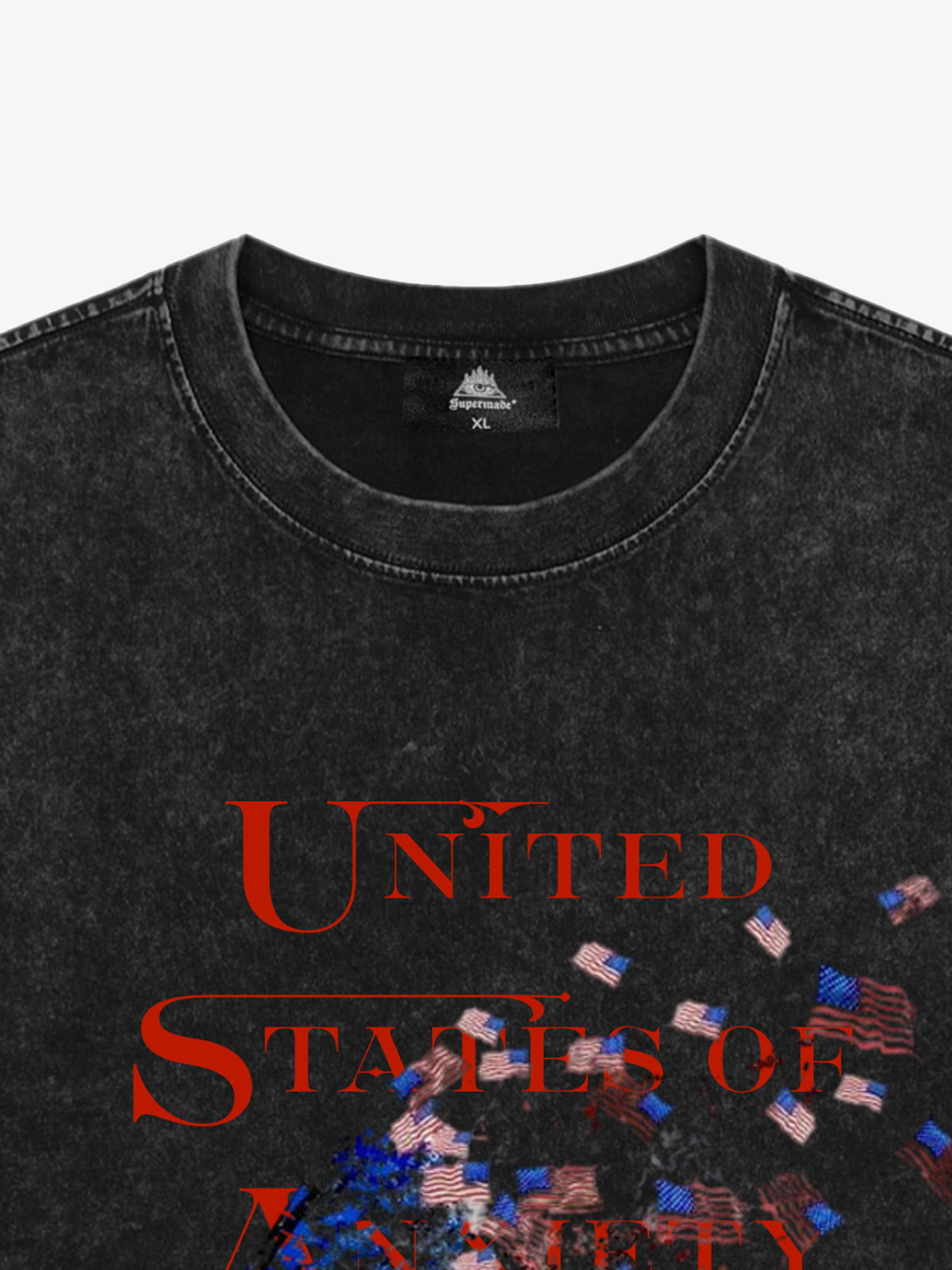 Orginal Street Broken Phantom Butterfly Independence Day T-shirt 