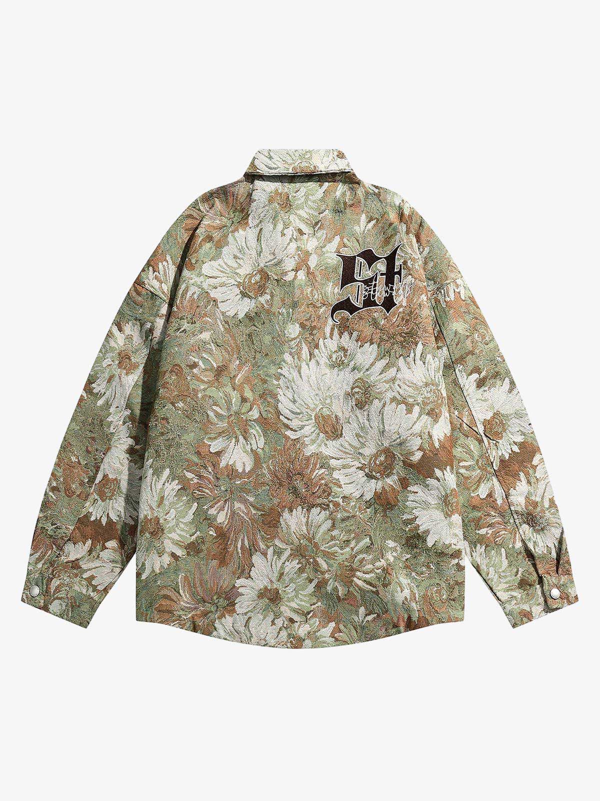 Thesupermade High Street Jacquard Embroidery Design Jacket 