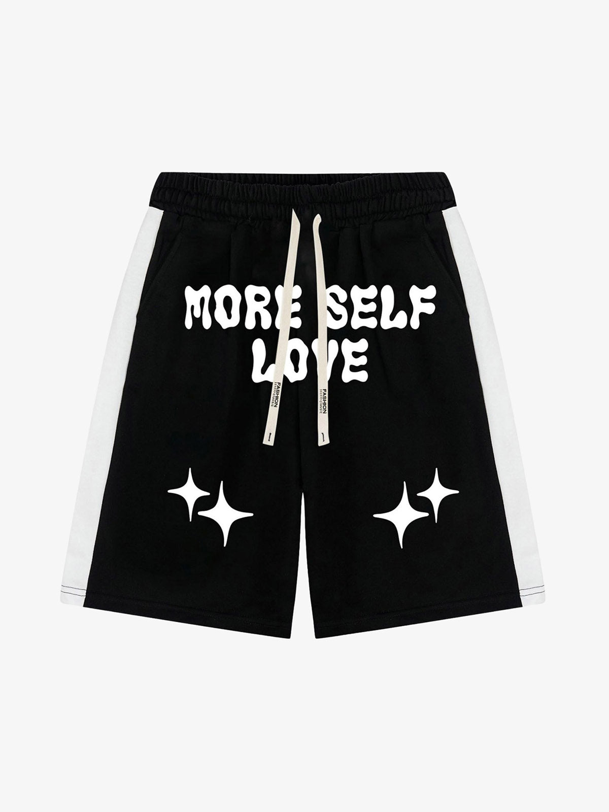 Thesupermade Color-coded Printed Casual Shorts 