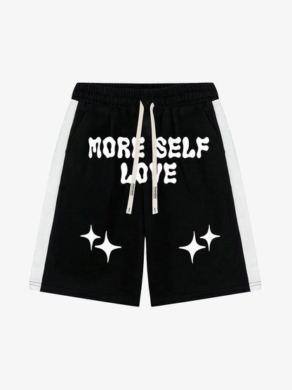 Thesupermade Color-coded Printed Casual Shorts 