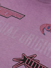 American-style sticker pattern cuttable T-shirt - 1510 