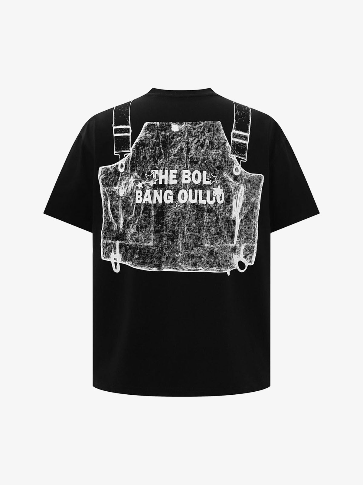 Jacket Print Graphic T-Shirt 