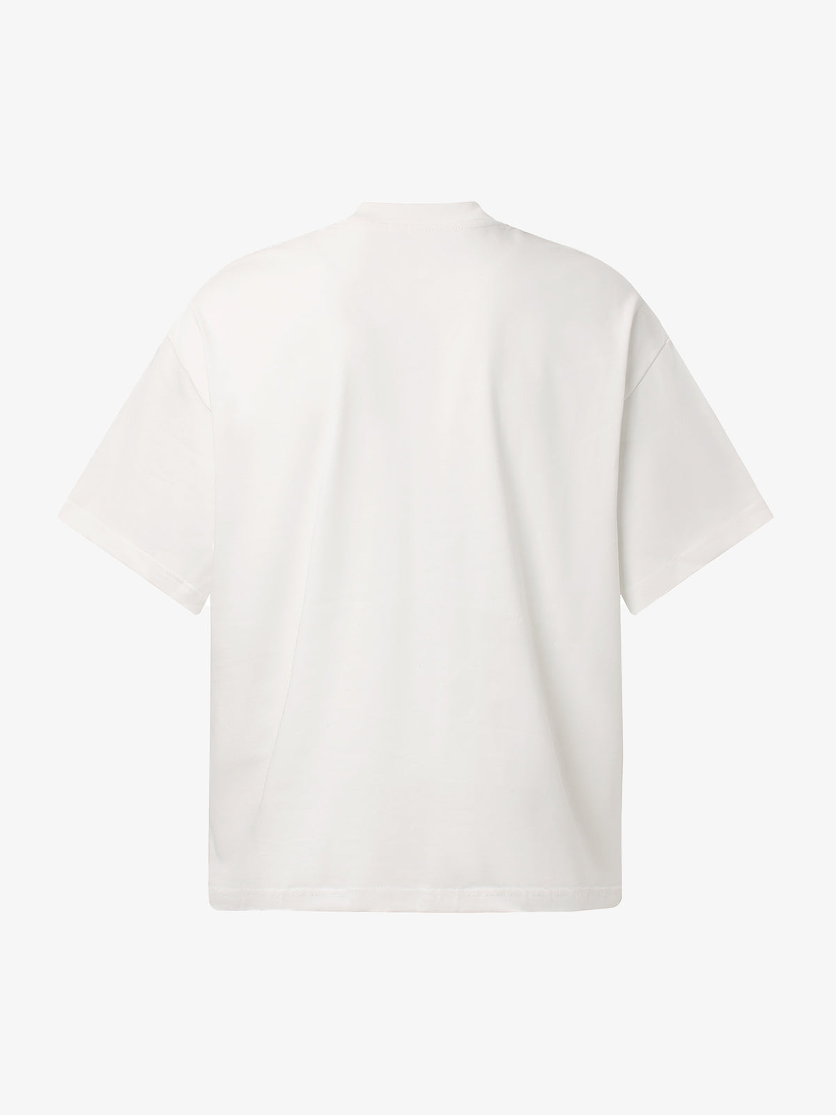 Distressed Fun Print Crew Neck T-shirt 
