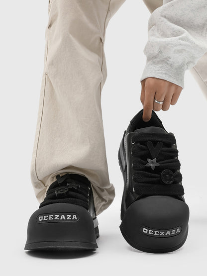 Monochrome Chunky Tread Sneakers - 2267 
