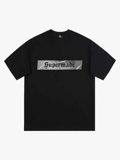 Original Tape Hollow LOGO Oversized T-Shirt 