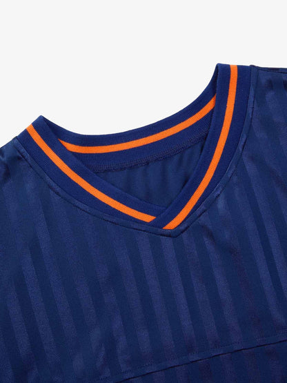 Original Striped Baseball Jersey T-Shirt - 2394 