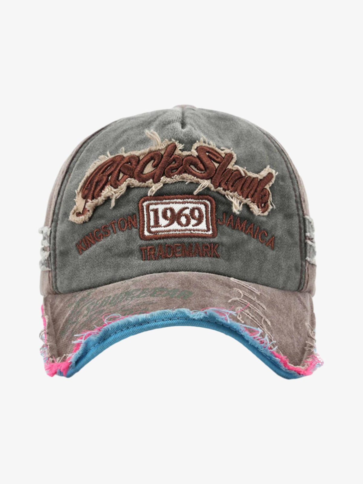 Thesupermade Retro Letter Denim Cap - 2136 