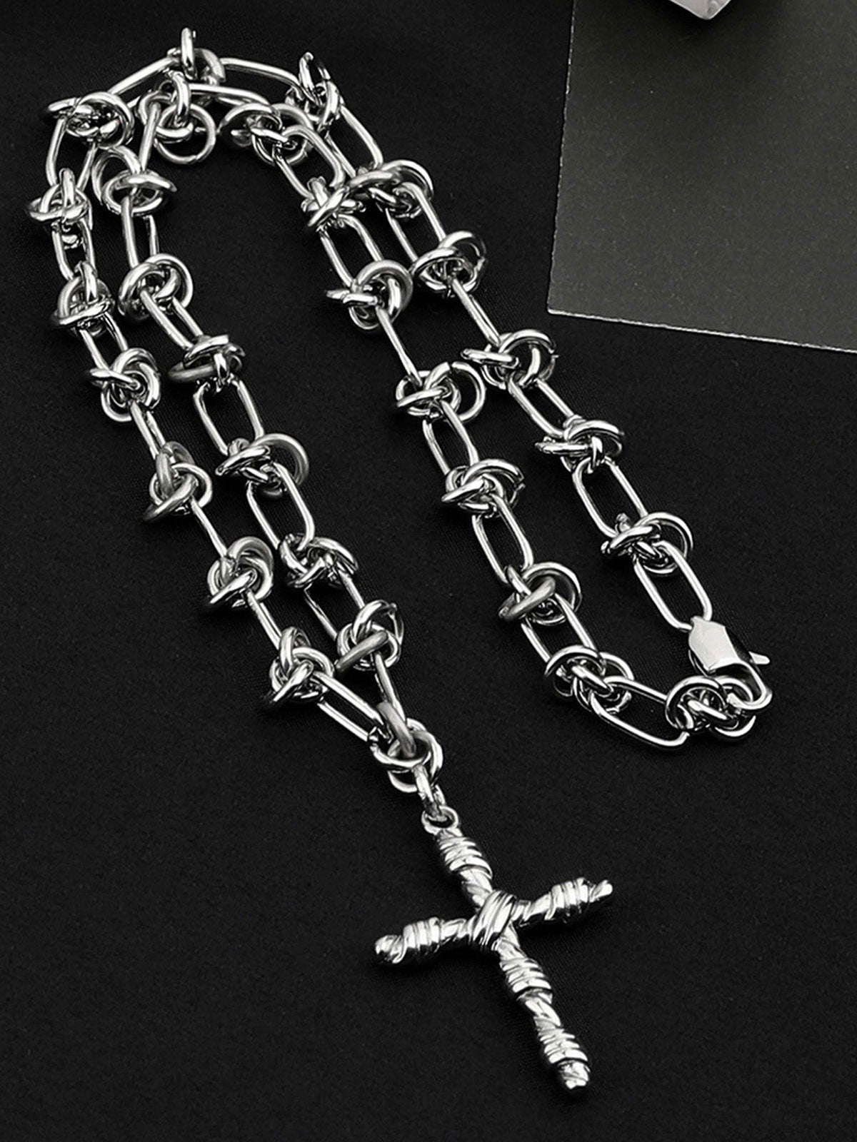 Thesupermade Hip Hop Knotted Necklace 