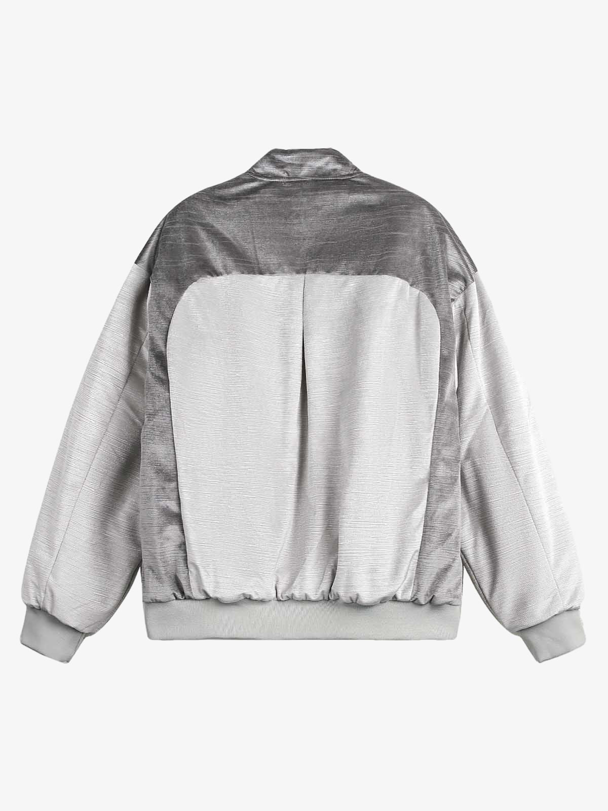 Thesupermade Patchwork Embroidered Bomber Jacket 