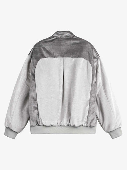 Thesupermade Patchwork Embroidered Bomber Jacket 