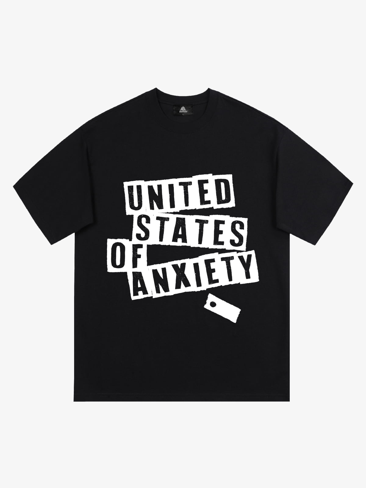 Original United States Of Anxiety Graphic T-Shirt 