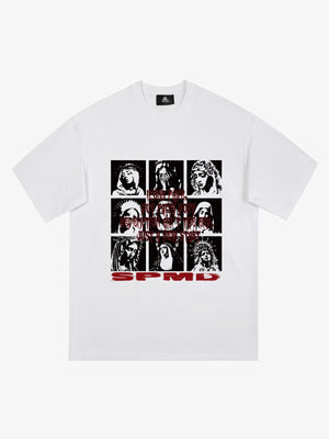 Original Saint Slogan Graphic T-Shirt 