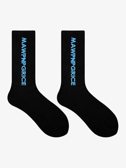 Thesupermade Street Letter Sports Socks 