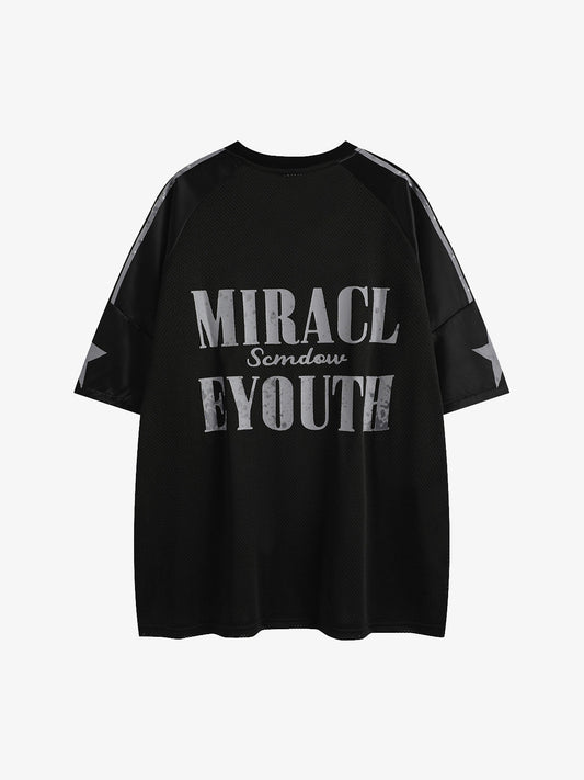 Oversized NO. 27 Sports Jersey T-Shirt 