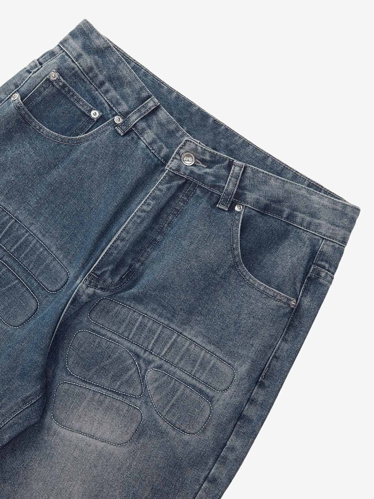 Thesupermade High Street Washed Ripped Jeans - 2223 