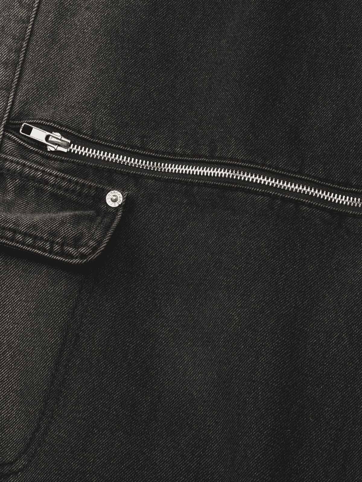 Thesupermade Multi-pocket Zipper Design Washed Hip-Hop Jeans - 2112 