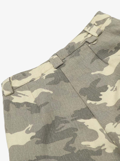 Thesupermade Camouflage Multi Pocket Cargo Pants 
