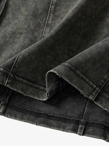 Vintage Washed Multi-Pocket T-Shirt 