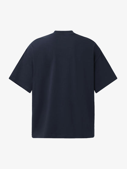 Distressed Fun Print Crew Neck T-shirt 