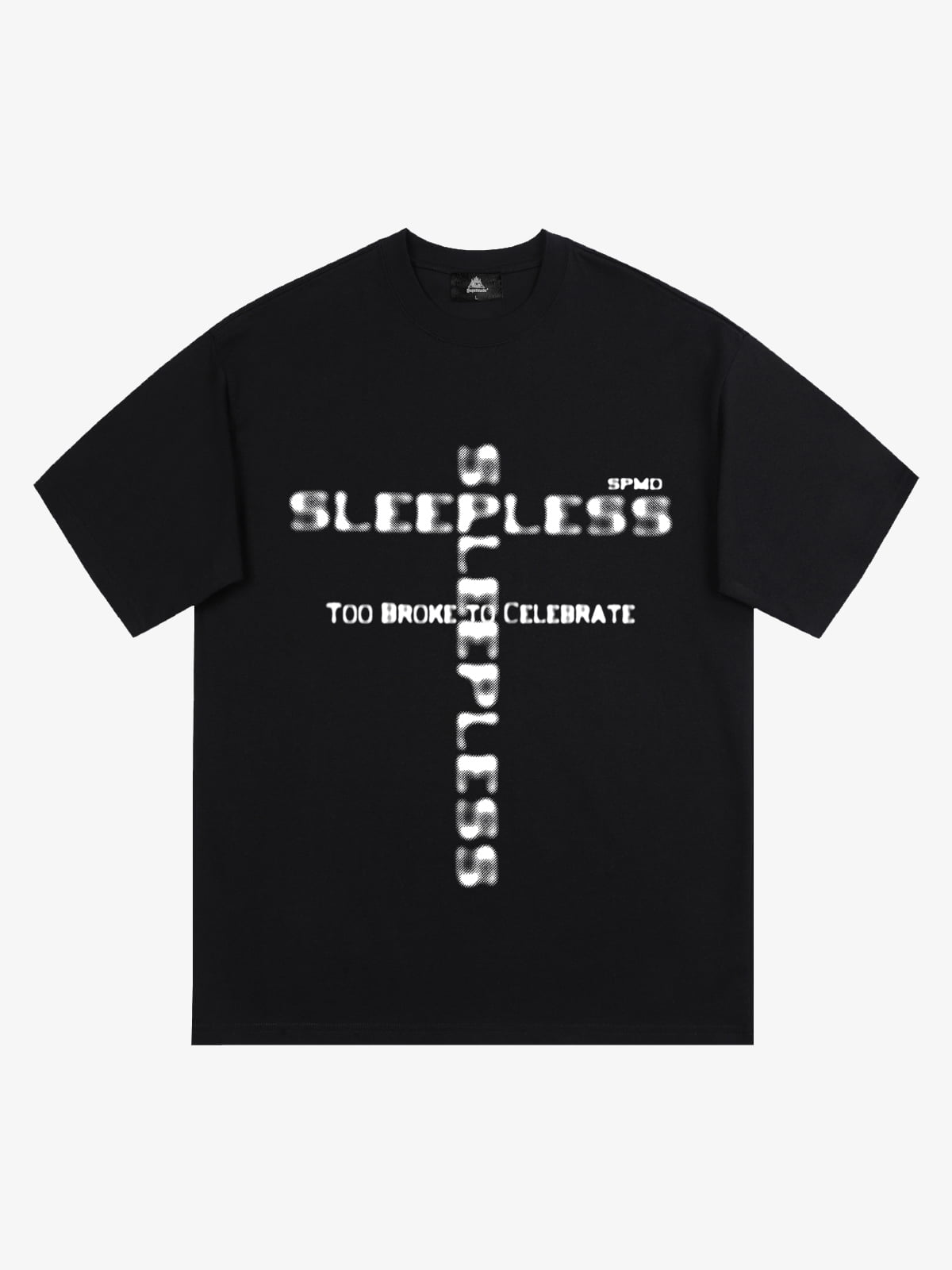 Orginal Phantom Letter Cross Print T-shirt 