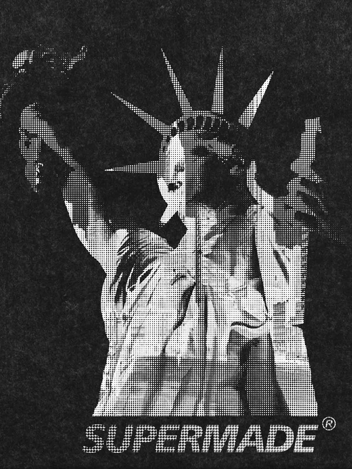 Original Statue of Liberty Independence Day T-shirt 