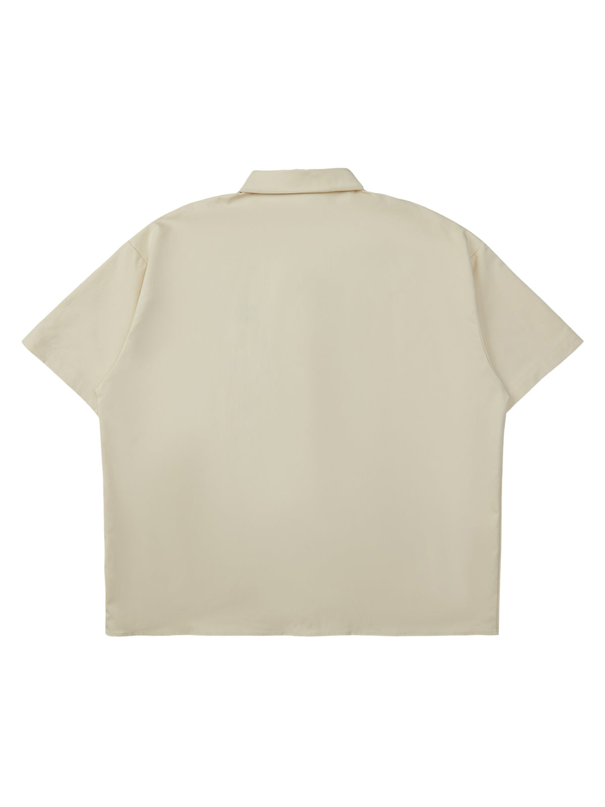 Thesupermade Street Letter Print Short Sleeve Shirt