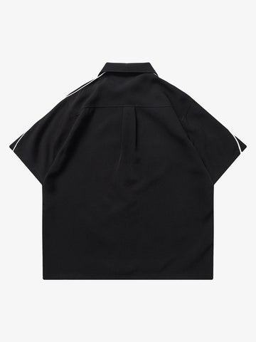 Thesupermade Star Zipper Design Shirt -1575 