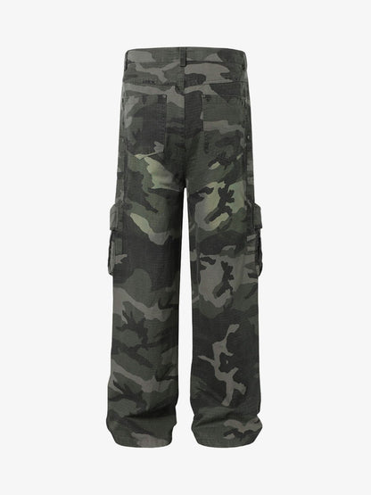 Camouflage Multi-Pockets Cargo Pants 