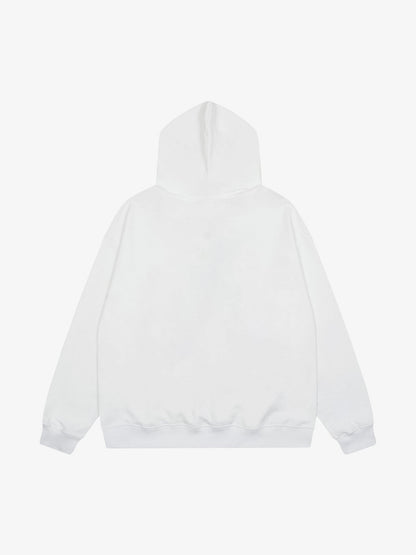 Thesupermade Portrait Print Hoodie 