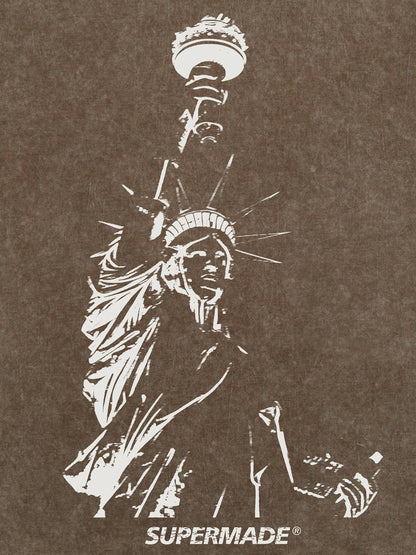 Orginal Lconic Statue Graphic T-Shirt 