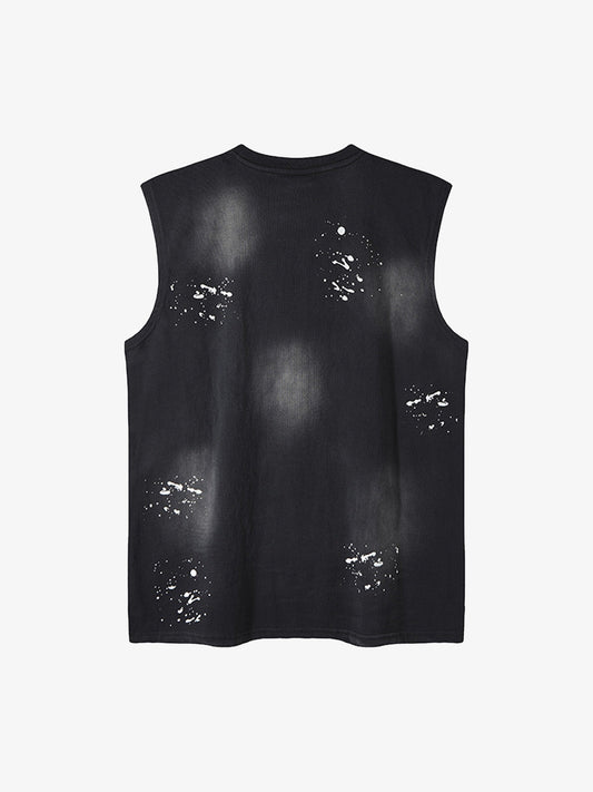 Splatter Paint Necklace Vest 