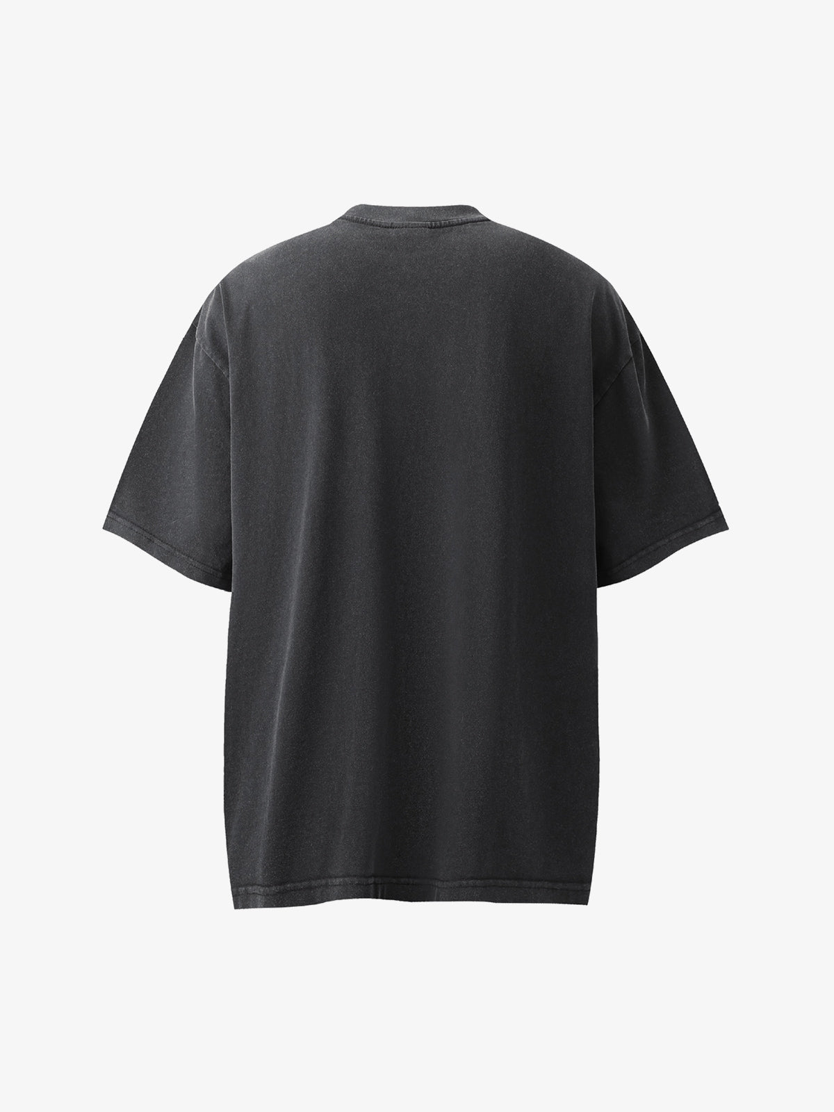 Thesupermade Washed Digital Art Street Rap T-Shirt 