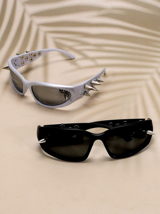 Edgy Punk Spike Sunglasses 