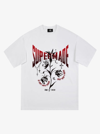Original Graphic Gothic Angel T-Shirt 