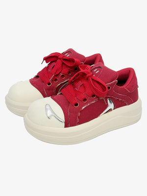 Street Deconstructed Split Whisker Sneakers 