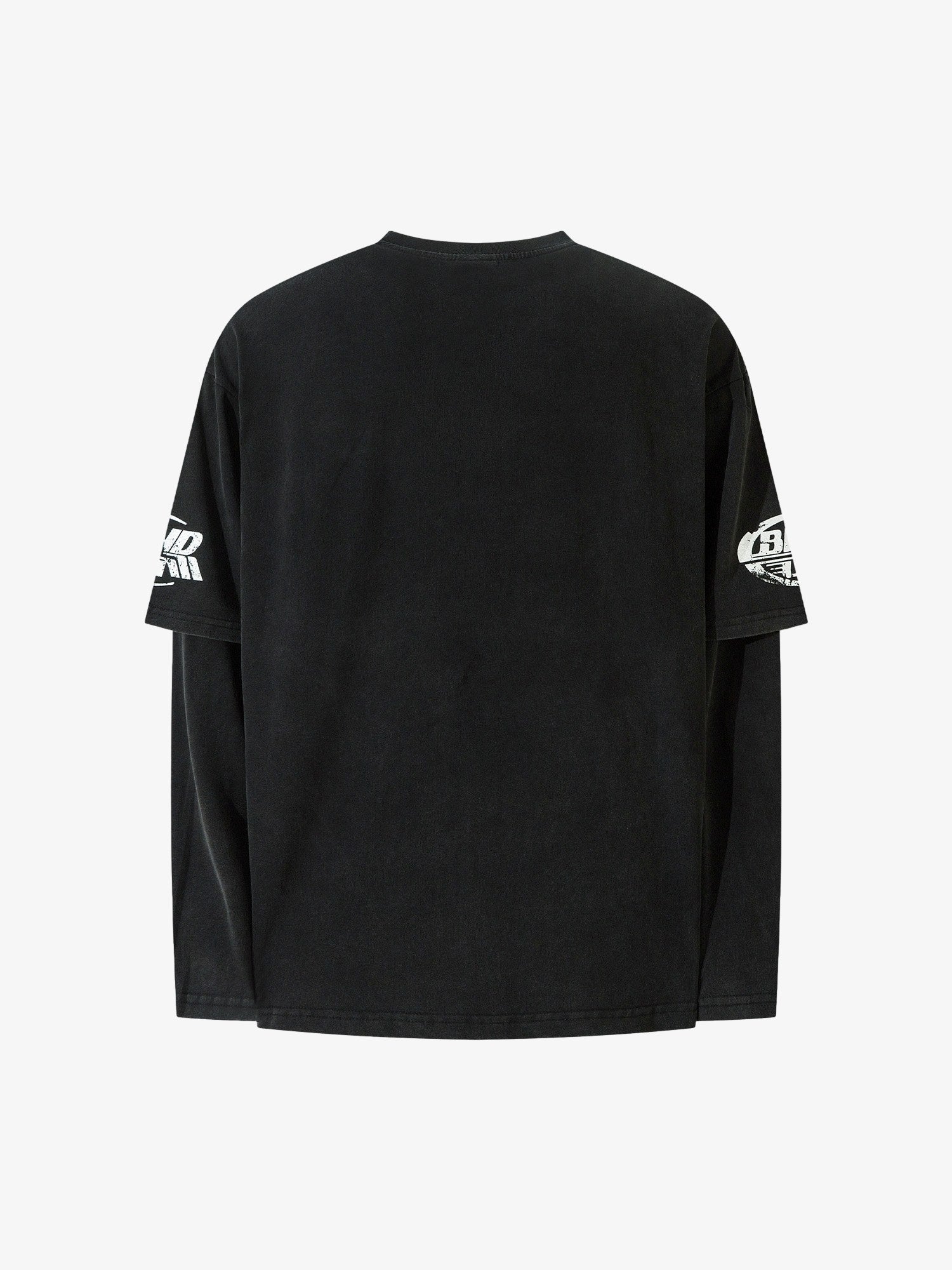 Thesupermade High Street Hip-hop Patchwork Long-sleeved T-shirt - 2269 