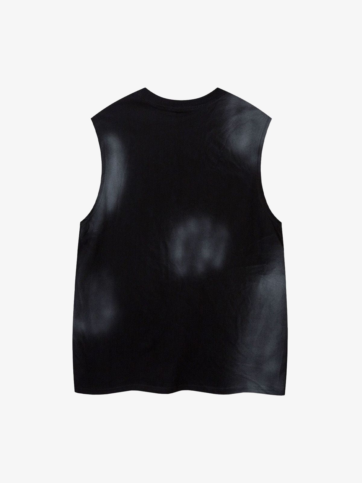 Letter Patchwork Gradient Tank Top 