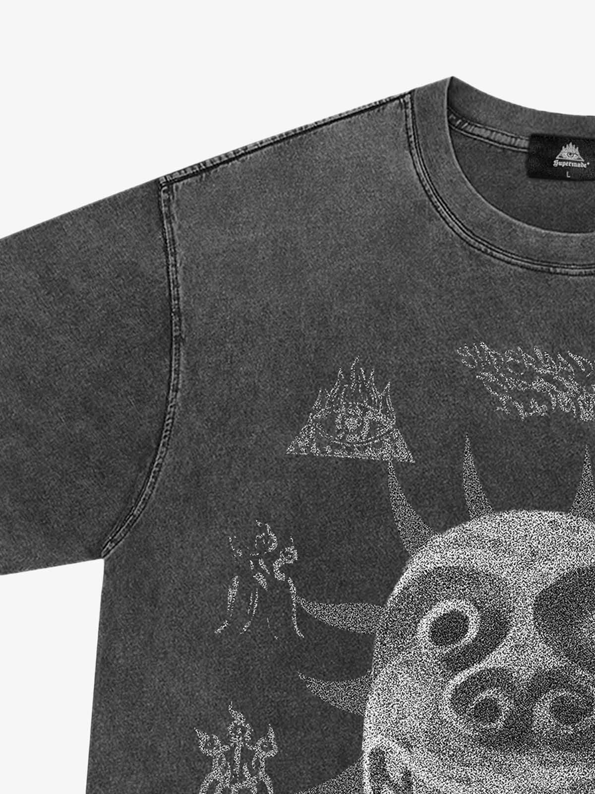 Thesupermade Shattered Ancient Country Mask Tee 