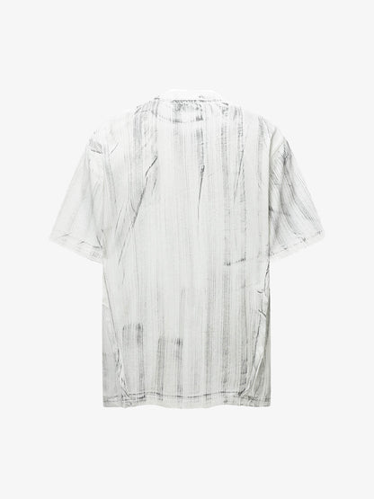 Wasteland Dirty Dye Oversized Graphic T-Shirt 