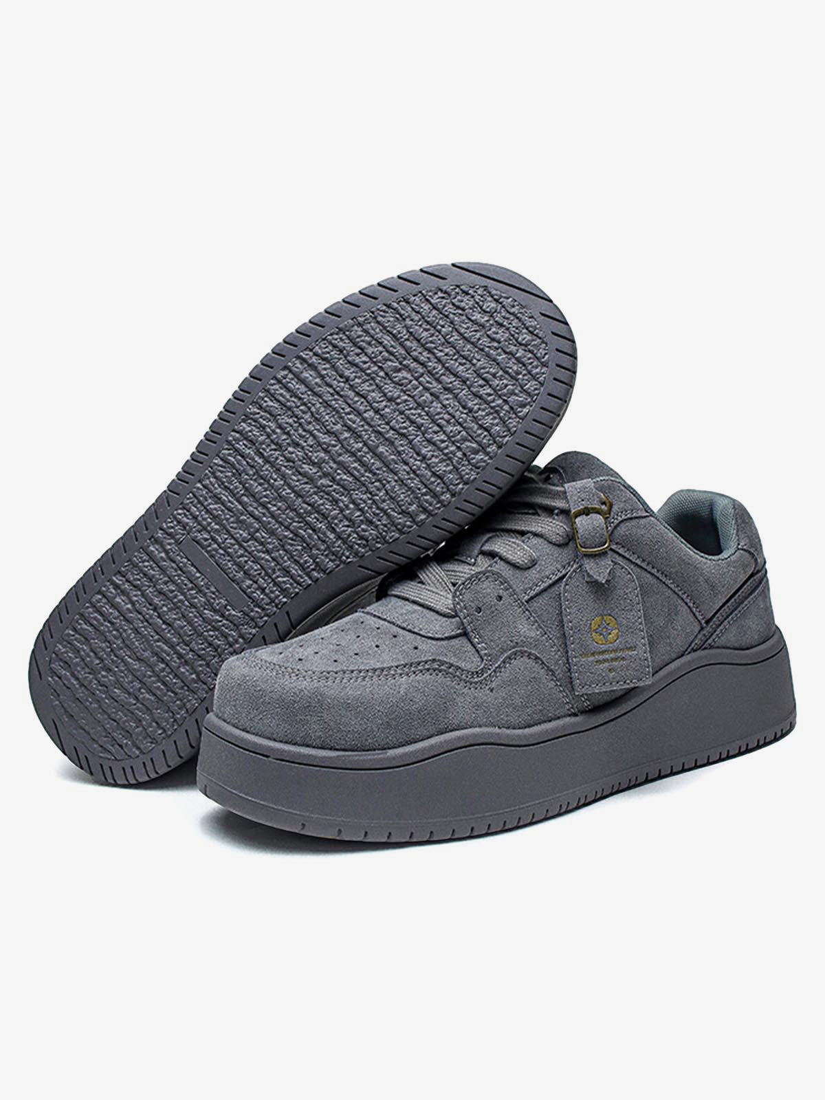 Suede Low-Top Skate Shoes - 2383 