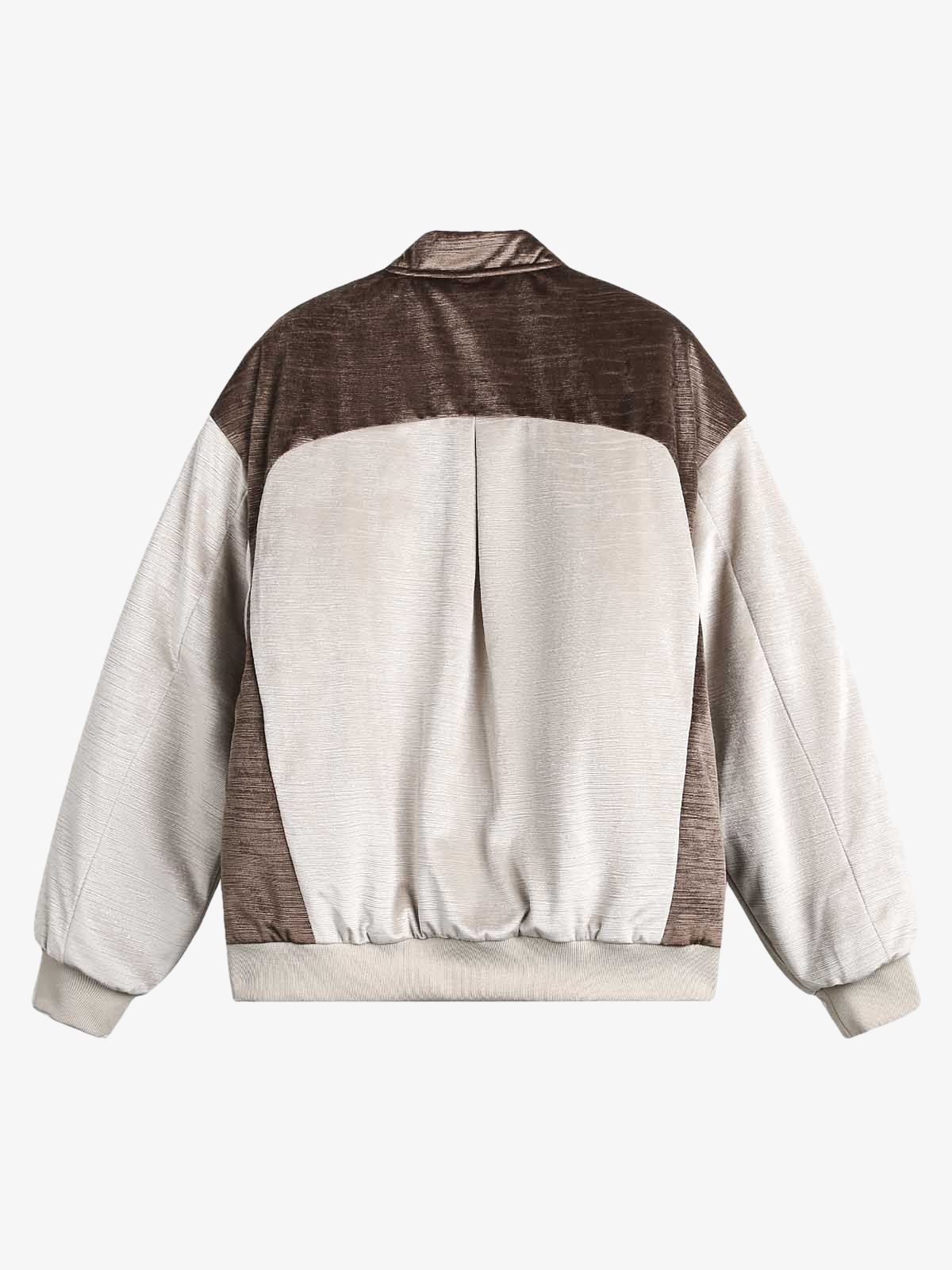 Thesupermade Patchwork Embroidered Bomber Jacket 