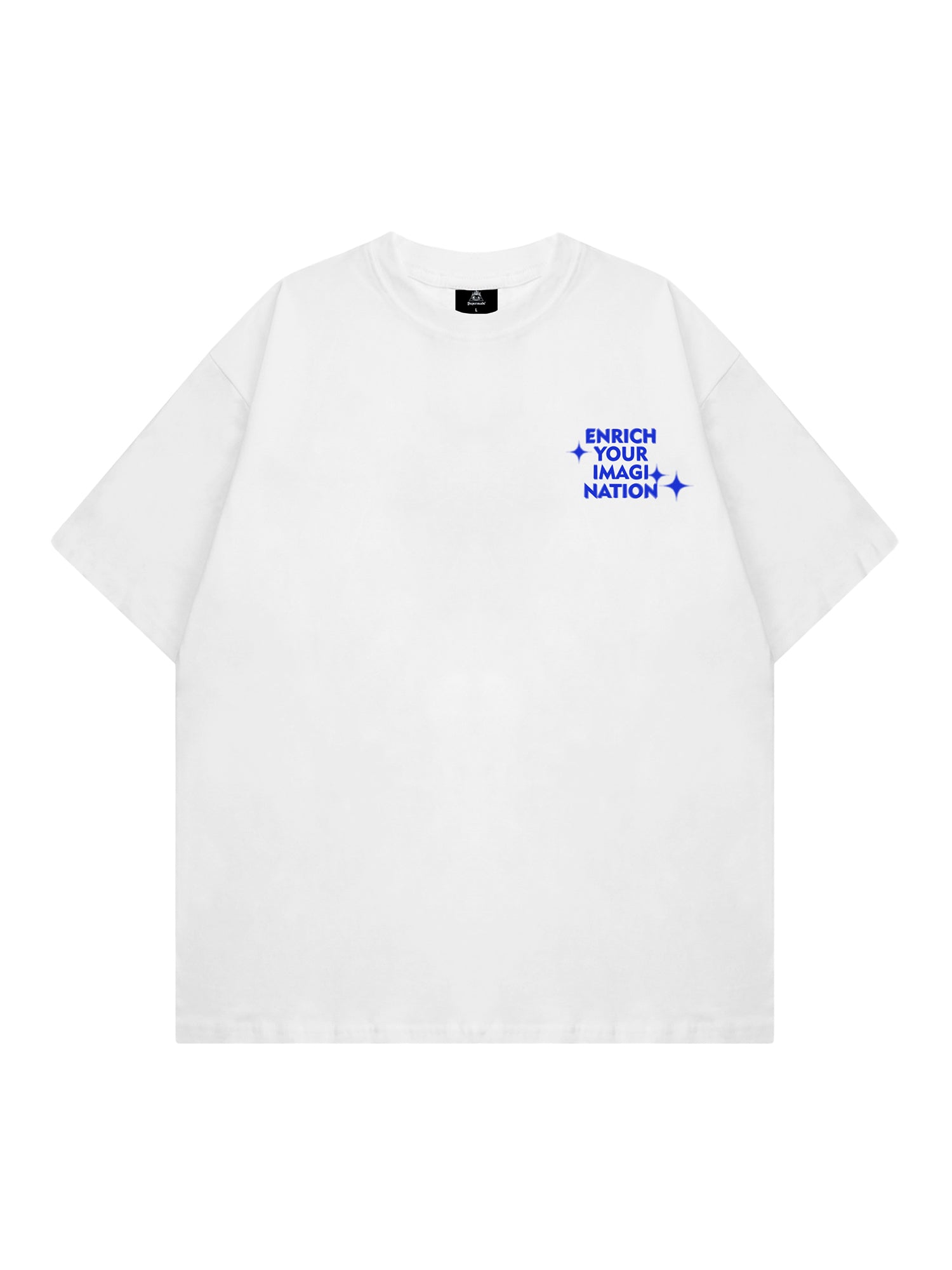 Thesupermade Letter Print Virtual T-Shirt - 2025
