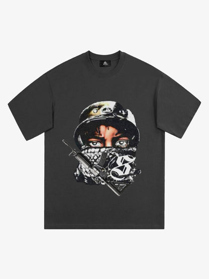 Orginal Street Fighter Print T-Shirt 