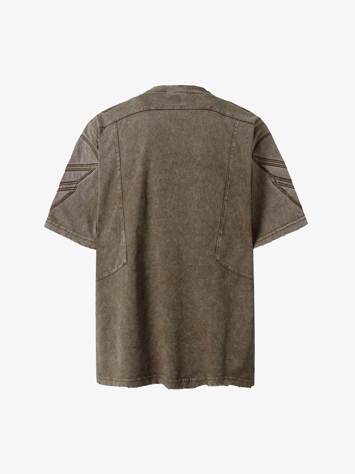 Vintage Washed Crew Neck T-Shirt 