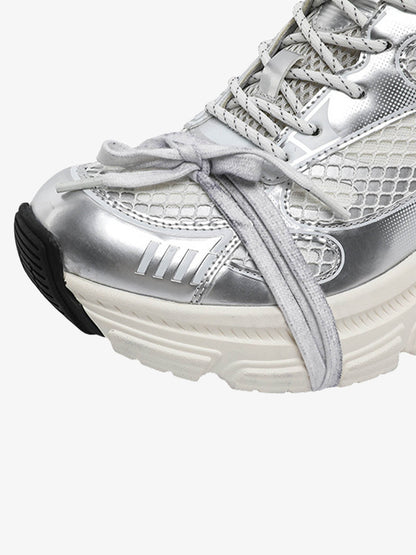 Mesh Breathable Platform Sneakers 